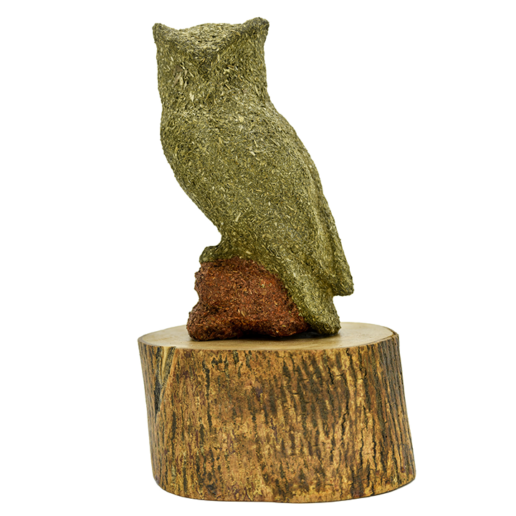 owl wisdom showpiece Greek luxury gift